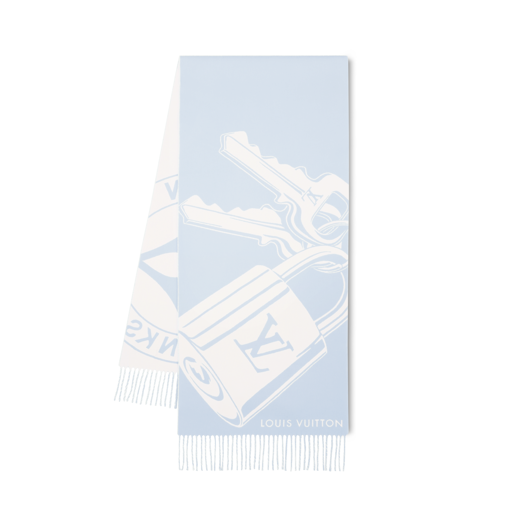 Lock And Keys Scarf S00 - Accessories M96825 | LOUIS VUITTON